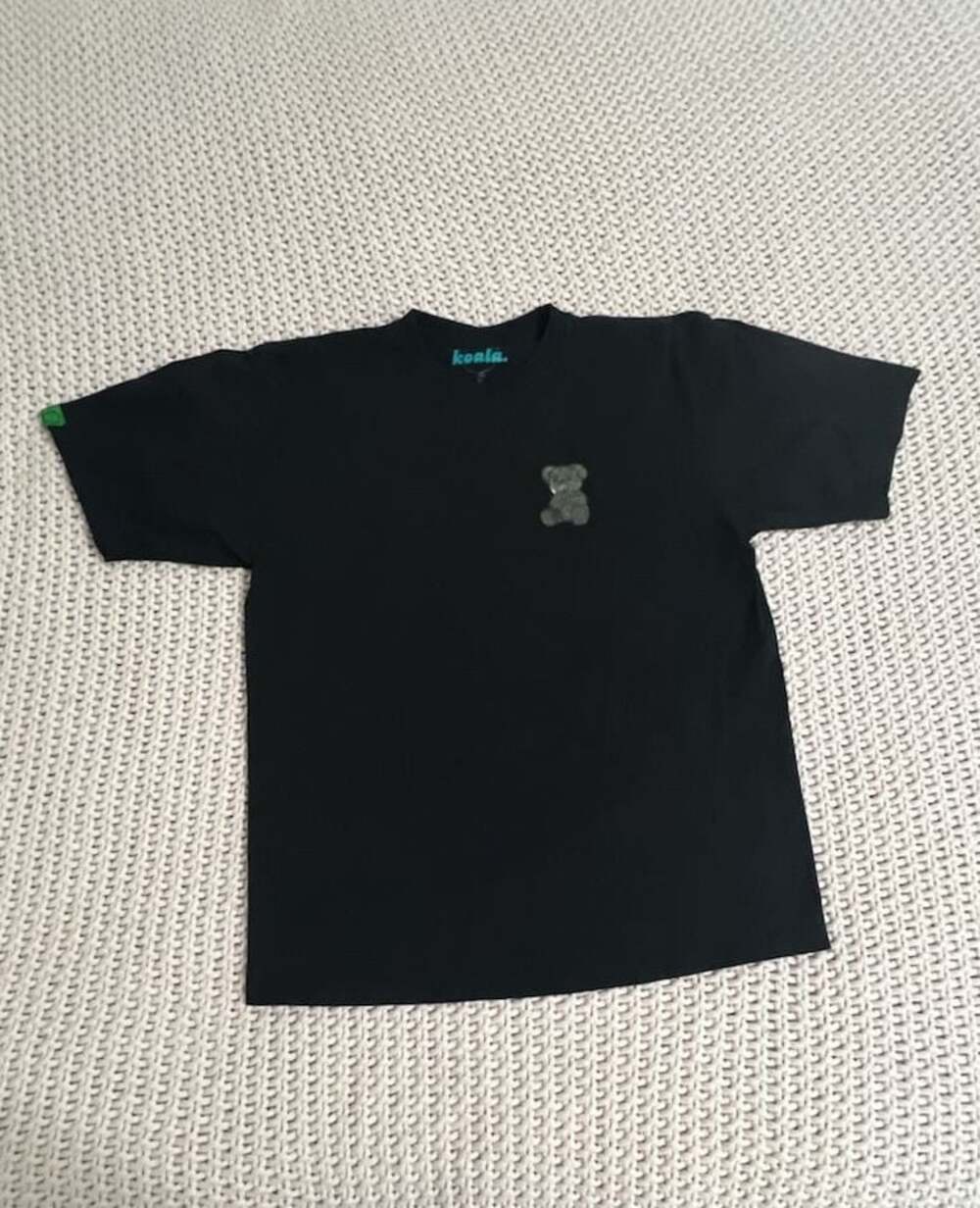 Koala Clothing New York Graphic Bear Logo Black T-Shirt